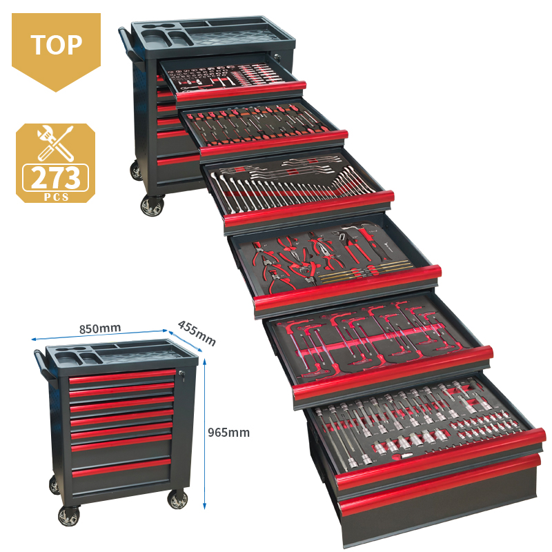 Workshop Tools Trolley - Chariot à outils à 7 tiroirs