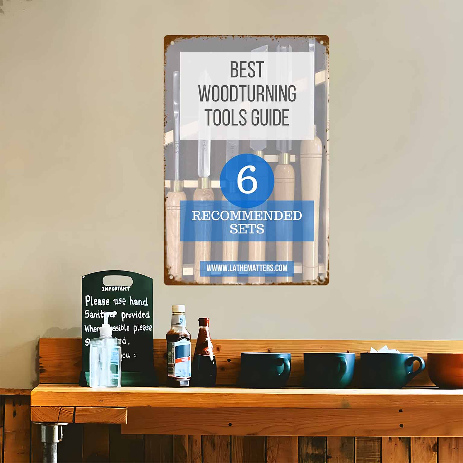 Affiche décorative 2D plate 1  - Best Tools For Workshop avis et prix