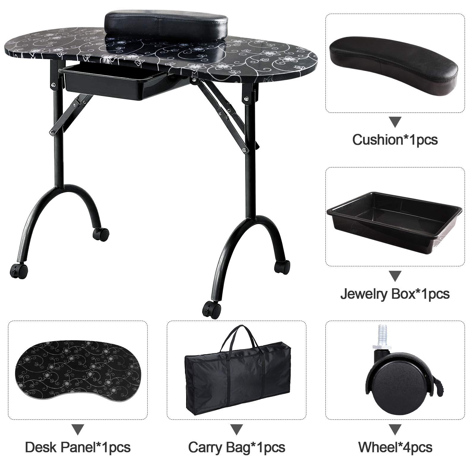 Table de manucure à motifs, ta - Workbench Portable Fold avis et prix