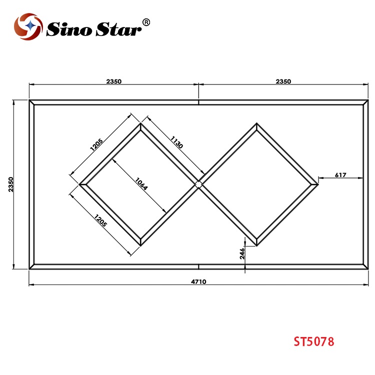 ST5078 Sino Star W2.35*L4.71M  - Best Tools For Workshop avis et prix